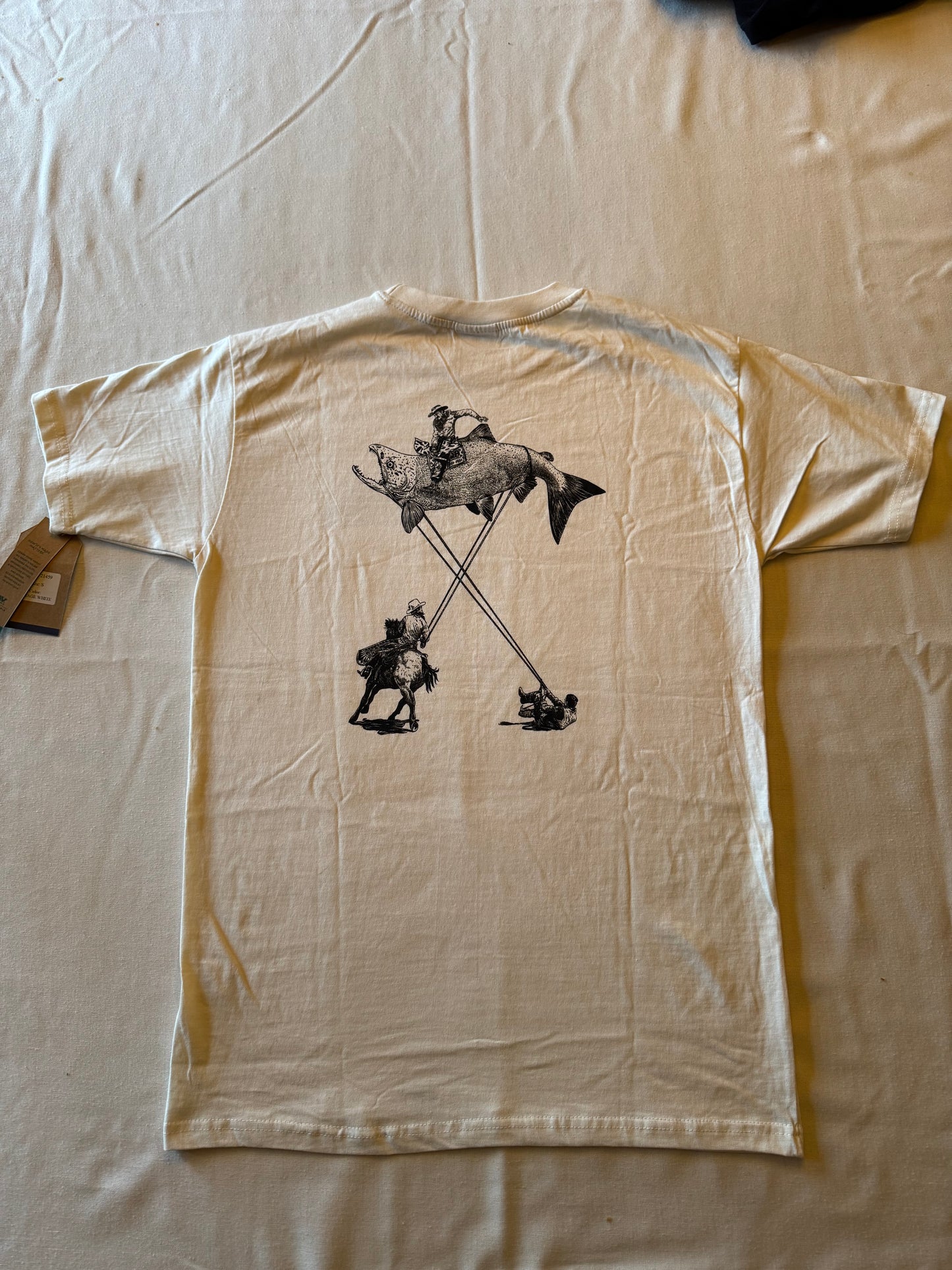 VINTAGE WHITE SALMON RODEO SHIRT